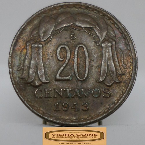 1943 cile centavos - so,
