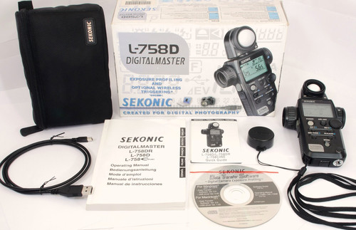 Sekonic 758d digital master - digital,