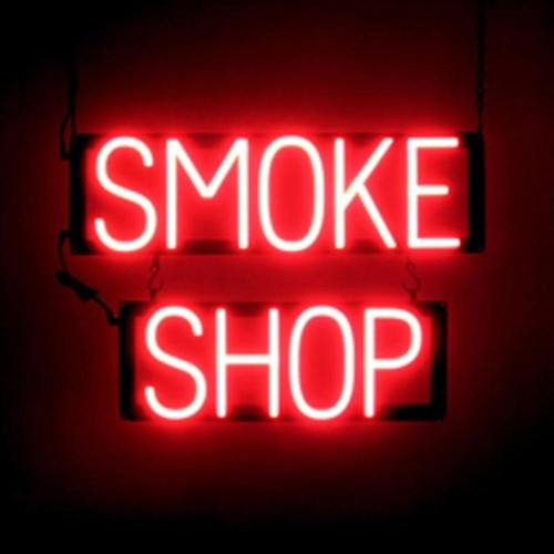 Insegna spellbrite smoke shop - smoke,