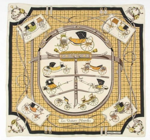 Authentique foulard hermès - hermès, "