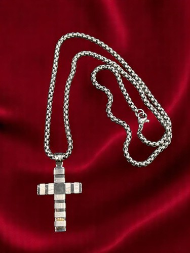 Collana uomo con - collana,