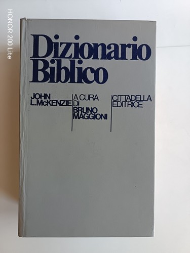 Dizionario biblico mckenzie - dizionario,