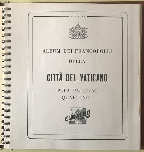 Vaticano 1963 fogli album - vaticano, 1963-78