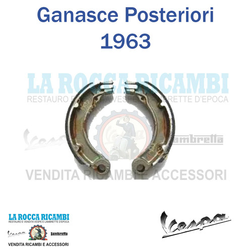 Ganasce freno posteriore - ganasce,
