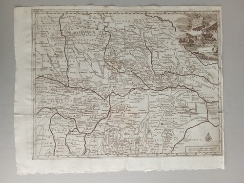 Mappa antica thomas salmon - antica, c