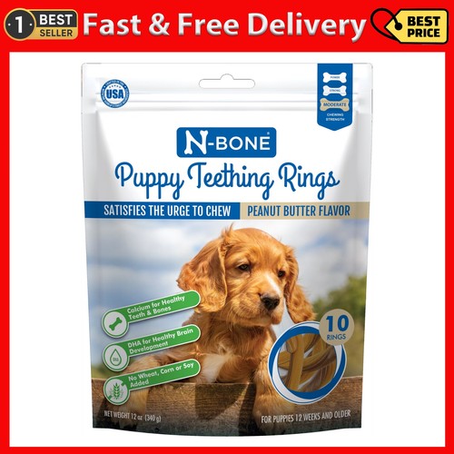 Bone puppy teething rings - n-bone®,