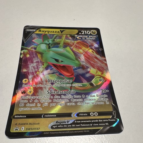 Pokémon rayquaza swsh147 - rayquaza, v