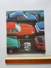 Porsche 924 - 928 - 911 SC - 911 Turbo 1977 depliant originale italiano