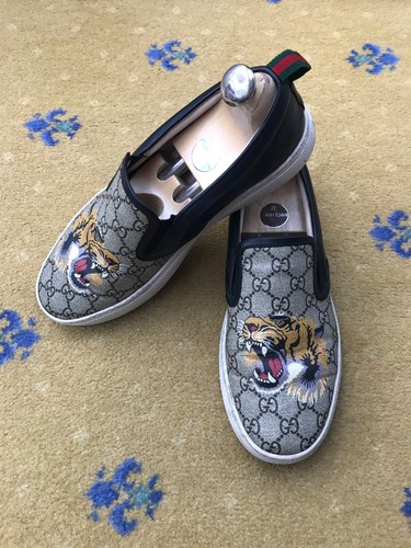 Gucci tiger monogram tela web - gucci,