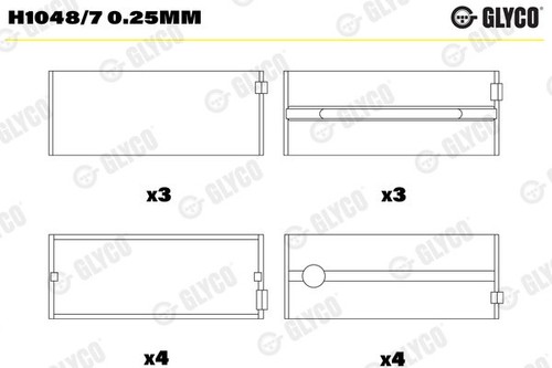 Cuscinetto principale iveco - cuscinetto,