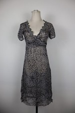 LIU JO VESTITO ABITO DONNA TG. 40 WOMAN CASUAL VINTAGE DRESS CERNIERA