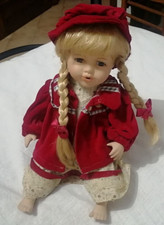 BAMBOLA  DA COLLEZIONE 25 cm