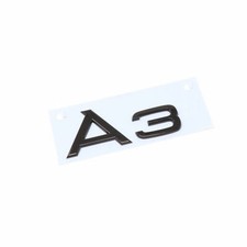 Audi scritta nera emblema - a3,