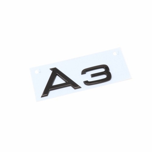 Audi scritta nera emblema - a3,