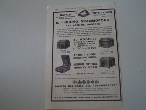 Advertising pubblicità 1926 - advertising,