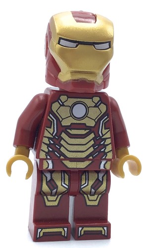 Lego iron man minifigure - man,