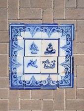 Antico pannello murale