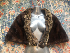 Mantello in vera pelliccia di