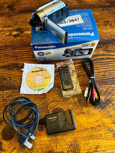 Panasonic sdr h80 hdd - panasonic, sd/hdd