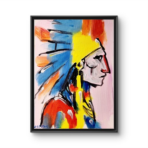 Tela originale arte - nativa, x