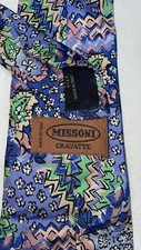 Cravatta Missoni 100% Seta