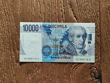 10.000 LIRE ALESSANDRO VOLTA - 10-09-1992 – FDS - Numeri Verdi