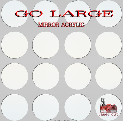 Mouldcraft 3mm circles - 3mm, mirror