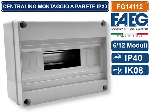 Faeg centralino parete 12 - faeg,