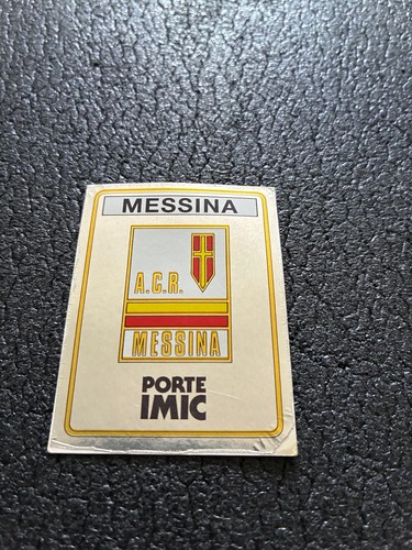 Scudetto messina figurina - messina,