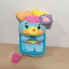 Popples Peluche Pouch Mini Zaino Stile con Etichetta Clip-On Gancio e Chiusura ad Ansa