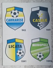 Figurina Micro Calcio Vallardi 1991 1990-91 Carrarese Casale Licata Monopoli 142