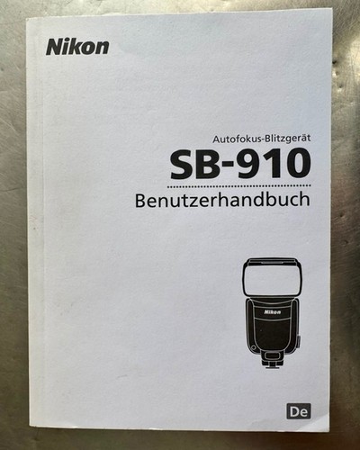 Orig nikon 910 flash - orig., sb-910
