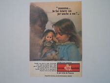 advertising Pubblicità 1976 BAMBOLA CAMILLA CECCON