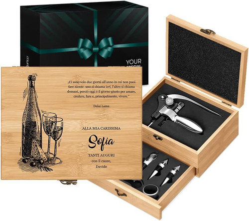 Accessori vino dedica - vino,
