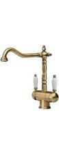 Franke Miscelatore Cucina Rubinetto Doppio Comando Bronzo - 0737290 Old-England