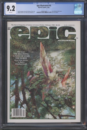 Epic illustrated cgc 9 - -,