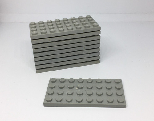 Lego 10x piastra 4x8 - lego:,