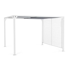 Pergola alluminio 3x3 m - alluminio,