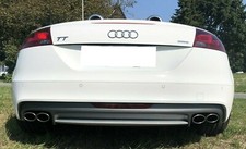 Terminale di Scarico Sportivo per Audi TT 8j 2006-2014 TTS Look 95x65mm ABE