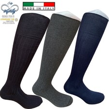 12 Paia Calze Lunghe Uomo Sanitaria Riposante in Caldo Cotone Soft Riposanti 