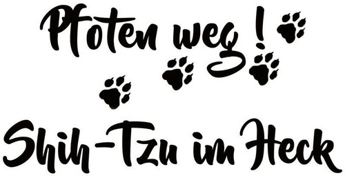 Shih tzu adesivi - shih-tzu,