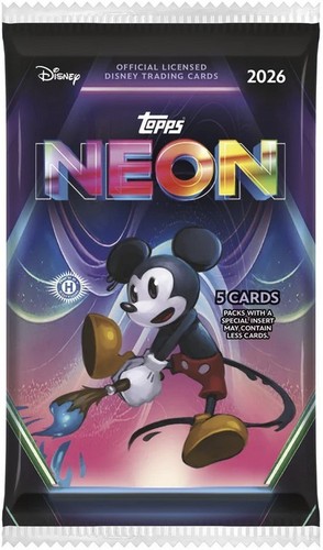 Disney topps neon 2026 inserts - topps,