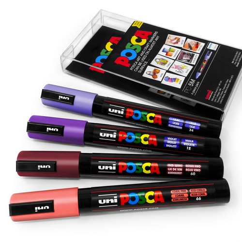 Uni posca art marker - uni, pc-5m
