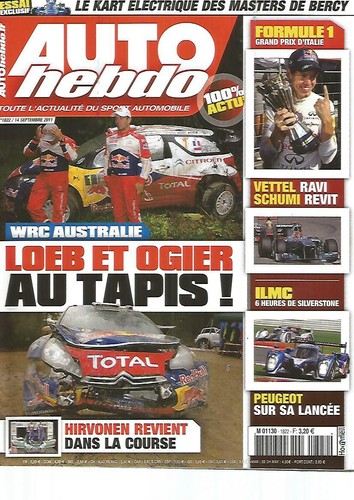 Auto hebdo 1822 - auto, italie/