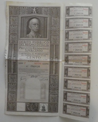 Debito pubblico del - , regno