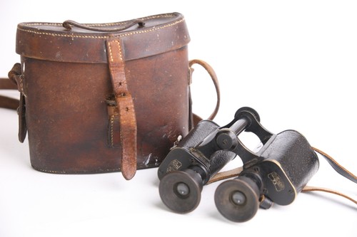 Binocolo custodia vintage - e,