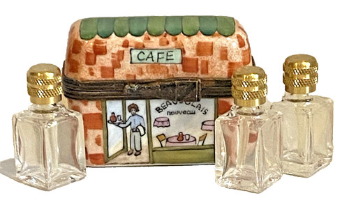 Limoges peint main scatola - peint,