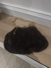 BORSA 38X29 cm DI VERO VISONE
