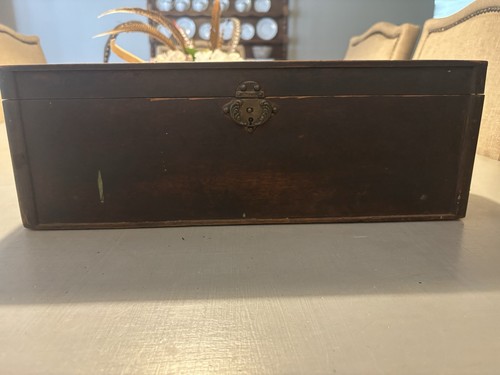 Scatola legno vintage - vintage, con