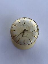 Zenith Automatic Captain Movement Cal 2522 Not Working For Parts Repair Vintage